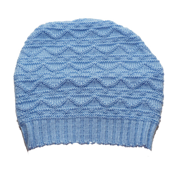 כובע סרוג 0-18 חודשים | כחול